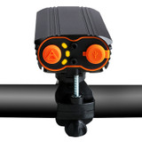 XANES DL06 1200LM 2T6 150° Large Floodlight 6000mAh Battery Bicycle Headlight 4 Modes USB Rechargeable