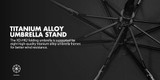 Xmund XD-HK2 Automatic Umbrella 2-3 People Portable Camping UPF50+ Waterproof Folding Sunshade