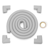 Baby Safety Desk Edge Bumper Cover Protector Table Cushion 2M Edge + 4 Corner