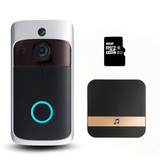 WiFi Wireless Remote Video Doorbell Camera Door Intercom Security Bell Phone