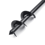 8x45cm Garden Auger Earth Planter Drill Bit Post Hole Digger Earth Planting Auger Drill Bit for Electric Drill (8x45cm)