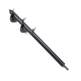 8x45cm Garden Auger Earth Planter Drill Bit Post Hole Digger Earth Planting Auger Drill Bit for Electric Drill (8x45cm)