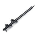 8x45cm Garden Auger Earth Planter Drill Bit Post Hole Digger Earth Planting Auger Drill Bit for Electric Drill (8x45cm)
