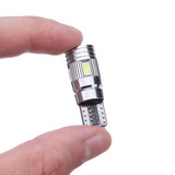 T10 W5W 5630 LED Car Side Marker Lights Canbus Error Free Wedge Bulb Lamp 12V 2.5W White 1Pcs