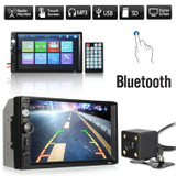 iMars 7010B 7 Inch Car Stereo Radio MP5 Player FM USB AUX HD bluetooth Touch Screen Rear View Camera