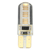 T10 W5W COB LED Car Side Wedge Marker Lights Canbus Error Free License Bulb Soft Gel 2W 1pcs