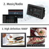 iMars 7 Inch 2 Din Car MP5 Player for Android 8.0 2.5D Screen Stereo Radio GPS WIFI bluetooth FM with Rear Camera