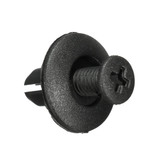 100pcs 8mm Plastic Rivets Fastener Clips Pushpin For Car Auto Fender Bumper