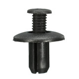 100pcs 8mm Plastic Rivets Fastener Clips Pushpin For Car Auto Fender Bumper