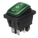 On-Off-On 6 Pin 12V Car Boat LED Light Rocker Toggle Switch Latching Waterproof