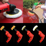 18pcs Car Polisher Flat Sponge Buffing Polishing Pad Kit Set