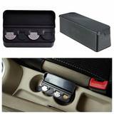 Car Interior Plastic Coin Case Storage Stored Box Holder Container Organizer