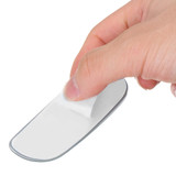 2pcs Slim Car Rear View Blind Spot Mirror 360° Rotating Convex Wide Angle Glass Mirror
