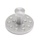 6pcs Aluminum PDR Pulling Puller Tabs Paintless Dent Hail Buckle Car Repair Tools