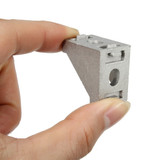 Suleve™ AJ28 10Pcs 2028 Aluminium Angle Corner Joint 20 Series Aluminum Extrusion 20x20mm Right Angle Bracket Furniture Fittings