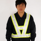 Traffic Security Vest High Safety Visibility Reflective Stripe Gear