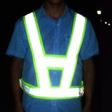 Traffic Security Vest High Safety Visibility Reflective Stripe Gear