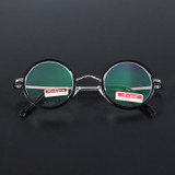 KCASA Retro Round Light Weight Magnifying Reading Glasses