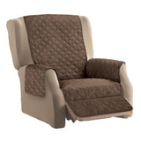 KCASA KC-PCP1 Reversible Quilted Furniture Protector Cover Solid Color Recliner Sofa Cover Home Decor