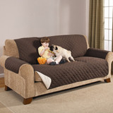 KCASA KC-PCP1 Reversible Quilted Furniture Protector Cover Solid Color Recliner Sofa Cover Home Decor