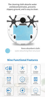 bowAI USB Charging Smart Sweeping Robot Intelligent Sweeping Robot Household Appliance Cleaning Machine Sweeping Machine Vacuum Cleaner