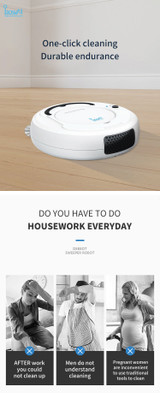 bowAI USB Charging Smart Sweeping Robot Intelligent Sweeping Robot Household Appliance Cleaning Machine Sweeping Machine Vacuum Cleaner
