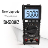 MUSTOOL MT108T Square Wave Output True RMS NCV Temperature Tester Digital Multimeter 6000 Counts Backlight AC DC Current/Voltage Resistance Frequency Capacitance