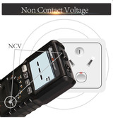 MUSTOOL MT108T Square Wave Output True RMS NCV Temperature Tester Digital Multimeter 6000 Counts Backlight AC DC Current/Voltage Resistance Frequency Capacitance
