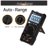 MUSTOOL MT108T Square Wave Output True RMS NCV Temperature Tester Digital Multimeter 6000 Counts Backlight AC DC Current/Voltage Resistance Frequency Capacitance