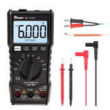 MUSTOOL MT108T Square Wave Output True RMS NCV Temperature Tester Digital Multimeter 6000 Counts Backlight AC DC Current/Voltage Resistance Frequency Capacitance