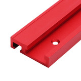 Machifit 800mm Red Aluminum Alloy T-track Woodworking 45x12.8mm T-slot Miter Track