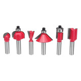 12pcs 8mm Shank Router Bit Set Accurate Milling Cutter Woodworking Tool