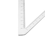 Drillpro Triangle Ruler Multifunction Floor Drain Angle Ruler Pattern Tile Ruler Stainless Steel Measuring Tool