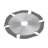 Drillpro 125mm 6 Teeth Circular Saw Blade Carbide Tipped Wood Carving Cutting Disc for Angle Grinders