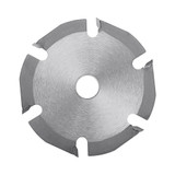Drillpro 125mm 6 Teeth Circular Saw Blade Carbide Tipped Wood Carving Cutting Disc for Angle Grinders