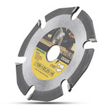 Drillpro 125mm 6 Teeth Circular Saw Blade Carbide Tipped Wood Carving Cutting Disc for Angle Grinders