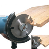 Drillpro 115x22.2x2.2mm 3T Circular Saw Blade Wood Cutting Disc Multitool Grinder Carbide Tipped Saw Disc