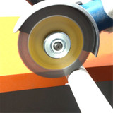 Drillpro 115x22.2x2.2mm 3T Circular Saw Blade Wood Cutting Disc Multitool Grinder Carbide Tipped Saw Disc
