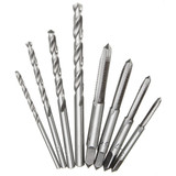 Drillpro T Handle Screw Tap Wrench with M3-M6 Taps and Drills