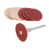 206pcs 1/8 Inch Shank Rotary Tools Accessories Set Sanding Polishing Bits Kit with Storage Box For Dremel Grinder