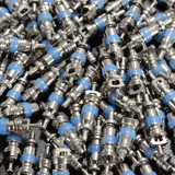 100pcs A/C Valve Core AC All R134A R12 R22 Standard High Heat Valve Core Replacement Accessories