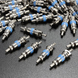 100pcs A/C Valve Core AC All R134A R12 R22 Standard High Heat Valve Core Replacement Accessories