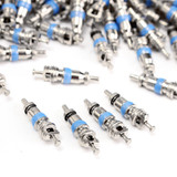100pcs A/C Valve Core AC All R134A R12 R22 Standard High Heat Valve Core Replacement Accessories