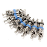 100pcs A/C Valve Core AC All R134A R12 R22 Standard High Heat Valve Core Replacement Accessories