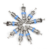 100pcs A/C Valve Core AC All R134A R12 R22 Standard High Heat Valve Core Replacement Accessories