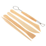 42Pcs Wooden Clay Sculpting Tools Pottery Carving Tool Set Modeling Craft Hobby