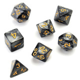 ECUBEE 42 Pcs Polyhedral Dice Double-Color For Role Pliaying Game Dice Set With Bag
