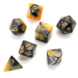 ECUBEE 42 Pcs Polyhedral Dice Double-Color For Role Pliaying Game Dice Set With Bag