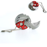Multifunctional Coin Shaped Folding EDC Portable Mini Outdooors Pocket Survival Tools with Key