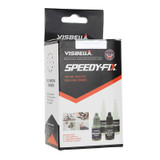 Visbella 7 Second Quick Bonding Fast Dry Glue Reinforcing Adhesive Speedy Fix for Metal Steel Plastic Wood Rubber Ceramic Repair